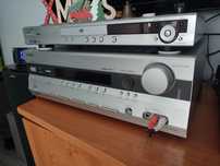 Zestaw amplituner  Onkyo wraz z DVD
