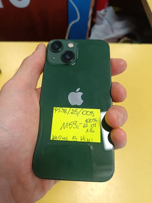 J.NOWY Apple Iphone 13 mini / 128 GB / Green / Sklep Wieluń