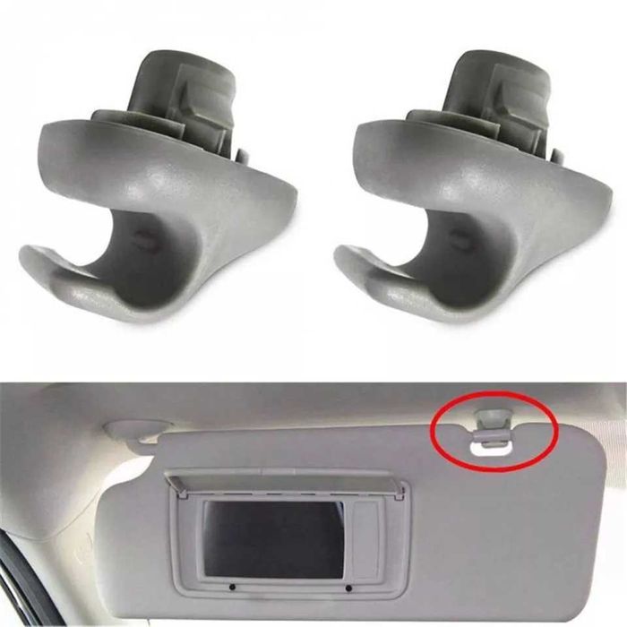 Suporte telemóvel Honda, Citroen, Nissan 2 Ganchos Viseira sol