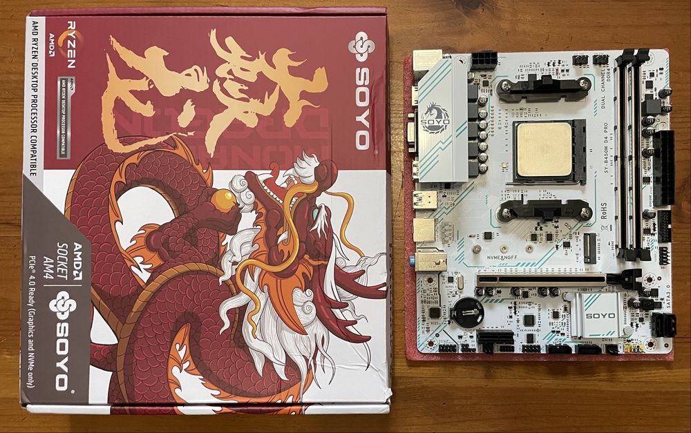 Комплект AMD Ryzen 5 2600x B450M-Pro