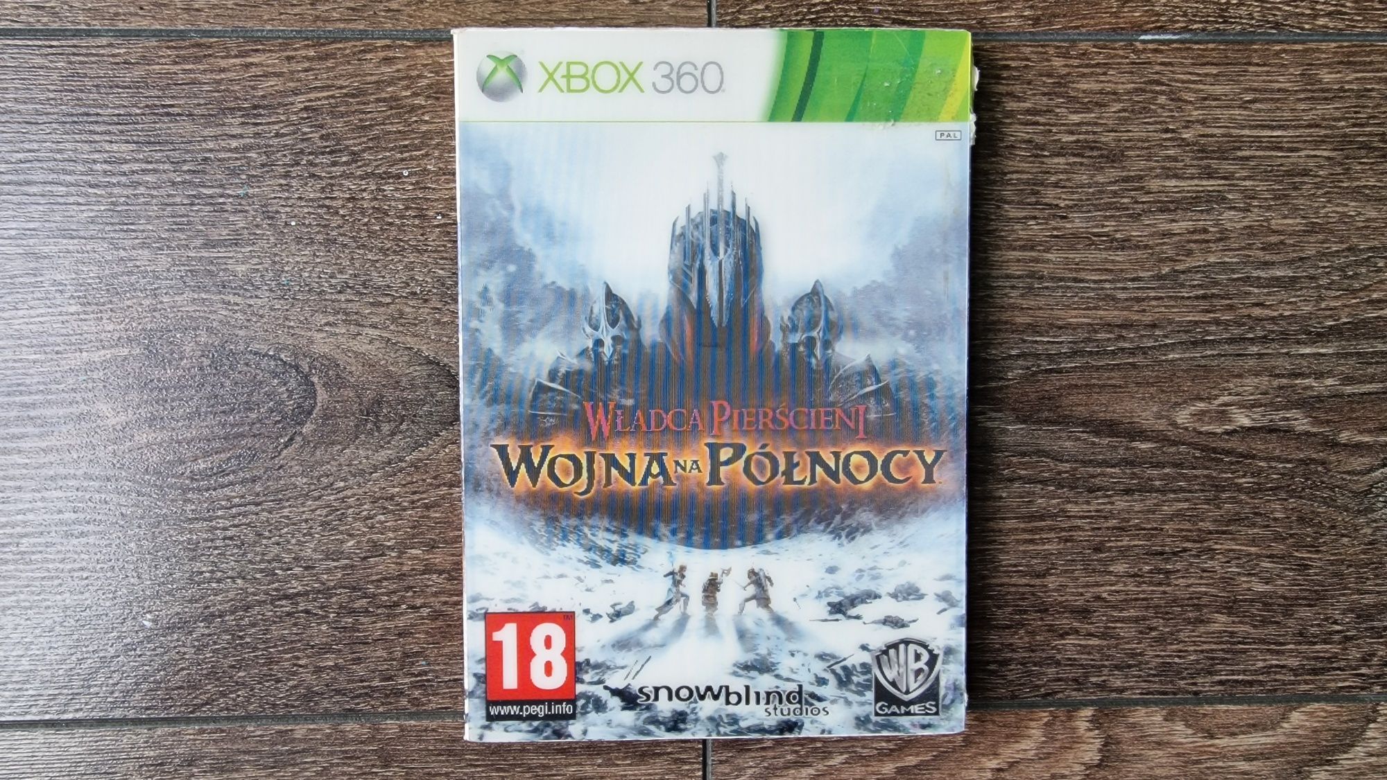 Gra Władca Pierścieni Wojna na Północy XBOX 360