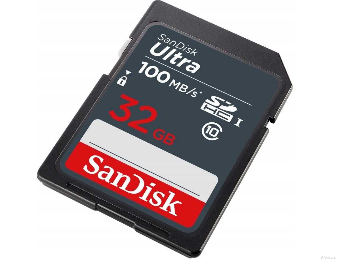 SanDisk Ultra SDHC 32 gb 100 mb/s