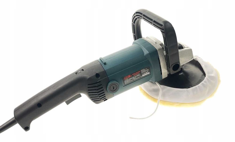 PROFESJONALNA POLERKA Do Samochodu 2950W Gąbka x4 Futerko Zestaw