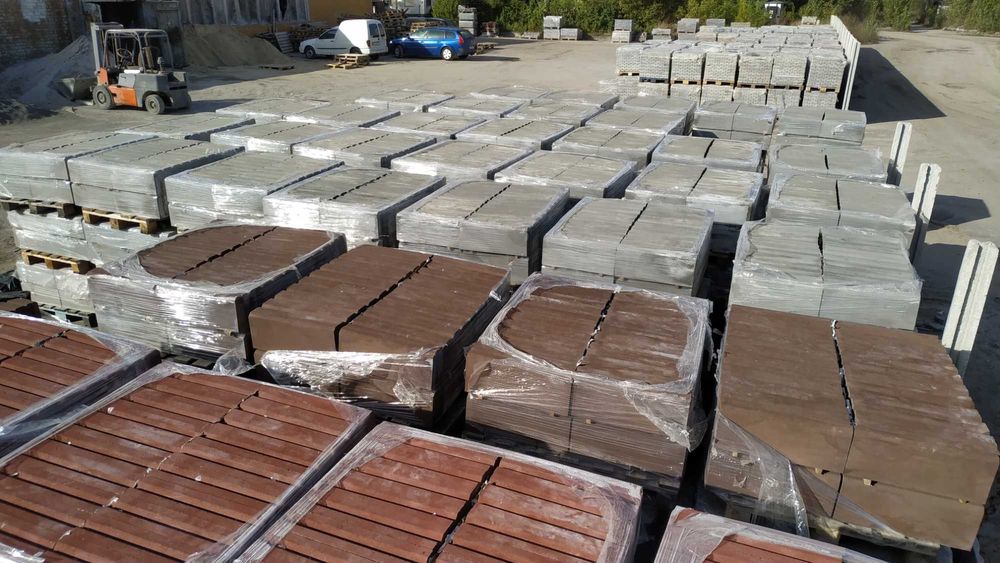 ВИРОБНИК: Тротуарна плитка Старе місто/Бруківка/Брусчатка/ФЕМ/Поребрик