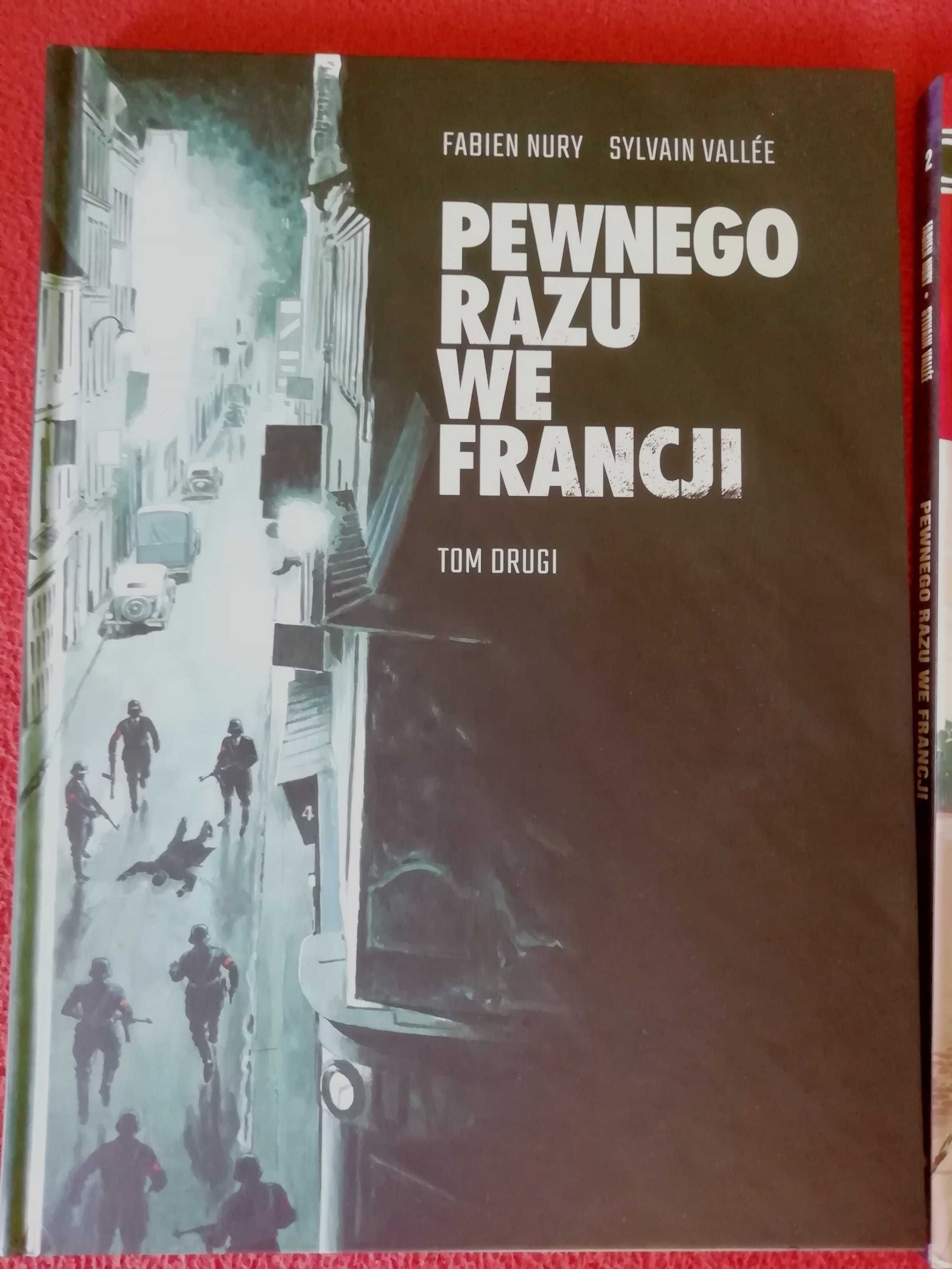 Komiks "Pewnego razu we Francji" - F.Nury, S.Vallee - t.1-3 (6 części)