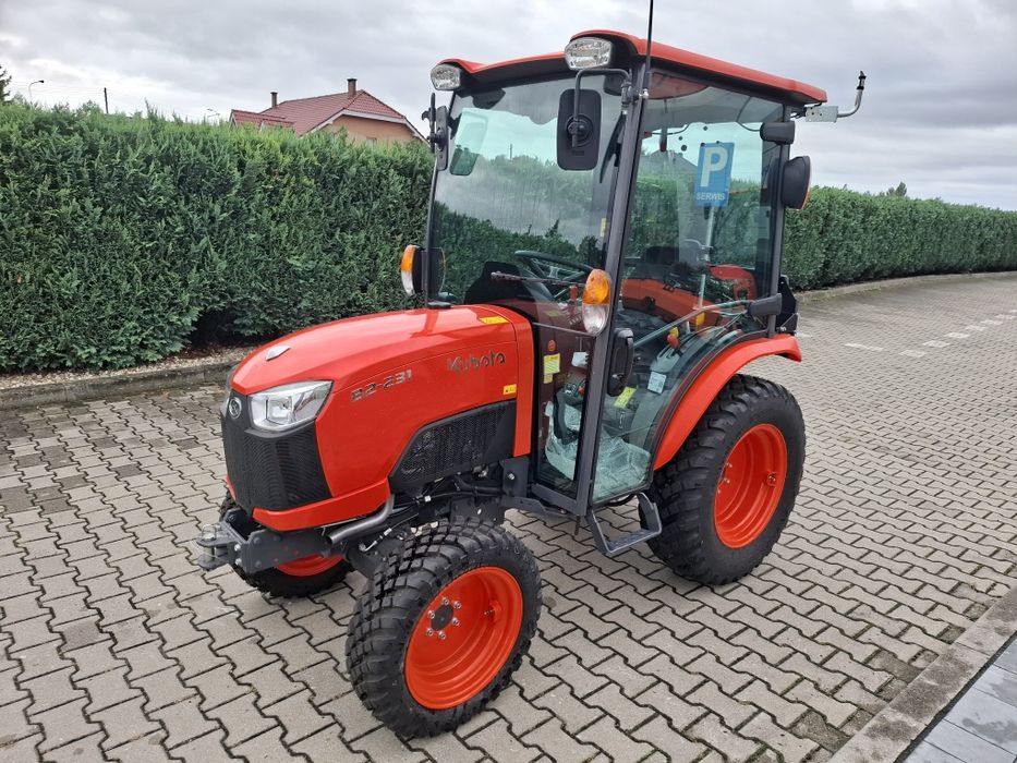 Mikrociągnik ogrodniczy Kubota B2-231 H CAB,KLIMA,RATY 0%,
