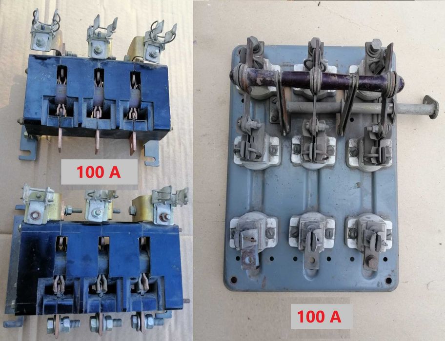 Рубильник 630 А,250 А,100 А предохранитель ПН