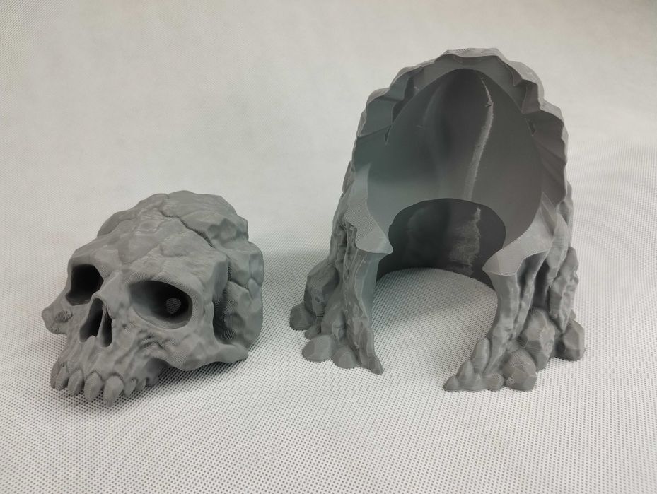 Grota skalna „Czaszka” – dekoracja do terrarium lub projektów DIY