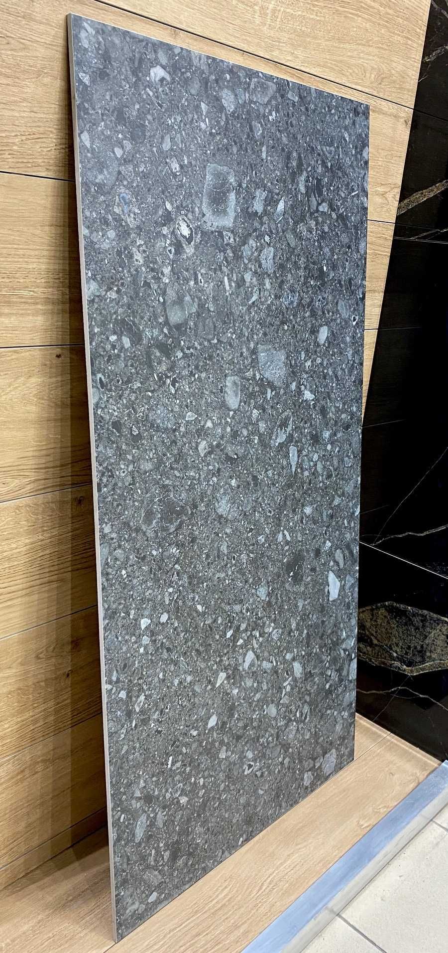 POGRUBIONY gres jak BETON LASTRIKO 120x60 grafit