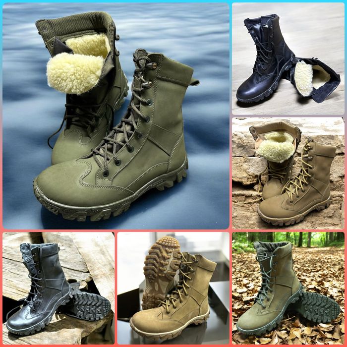 Зимові Берці/демісезон хутро штучне натуральне Гортекс шкіра 36-48Розн