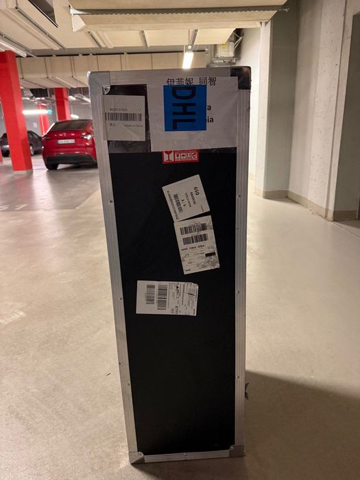 Walizka aluminiowa transportowa