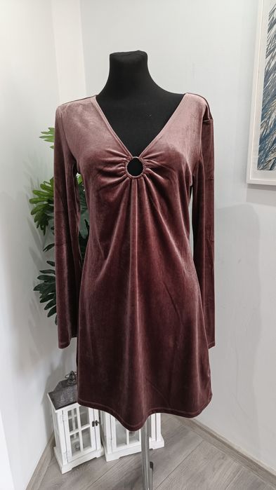 Sukienka welurowa rozm L