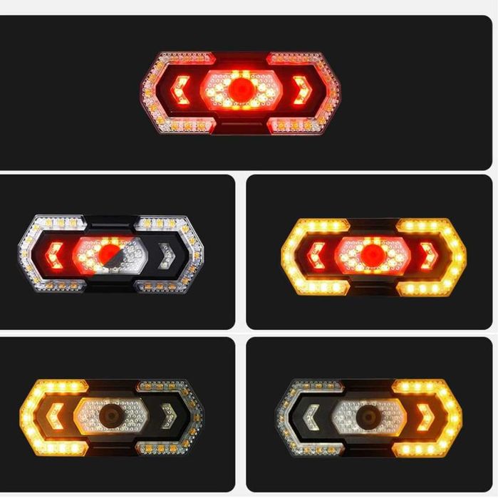 Luz de Alerta USB para Bicicletas,Trotinetes, Motos, entre outros