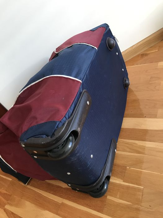 Derby валіза 2в1 сумка на колесах 54х30х39 см чемодан Большая вализа