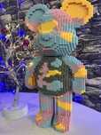 Bearbrick Медведь 3D мишка Magic Blocks ведмедик 3Д Конструктор 42-55