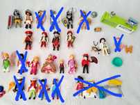 Figurki Playmobil królewny rycerze piraci elf dzieci policjant i inne