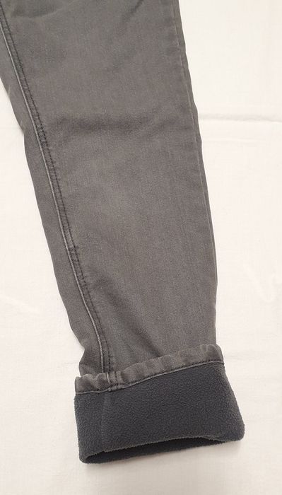 Jeansy ocieplane 2 pary C&A rozmiar 140