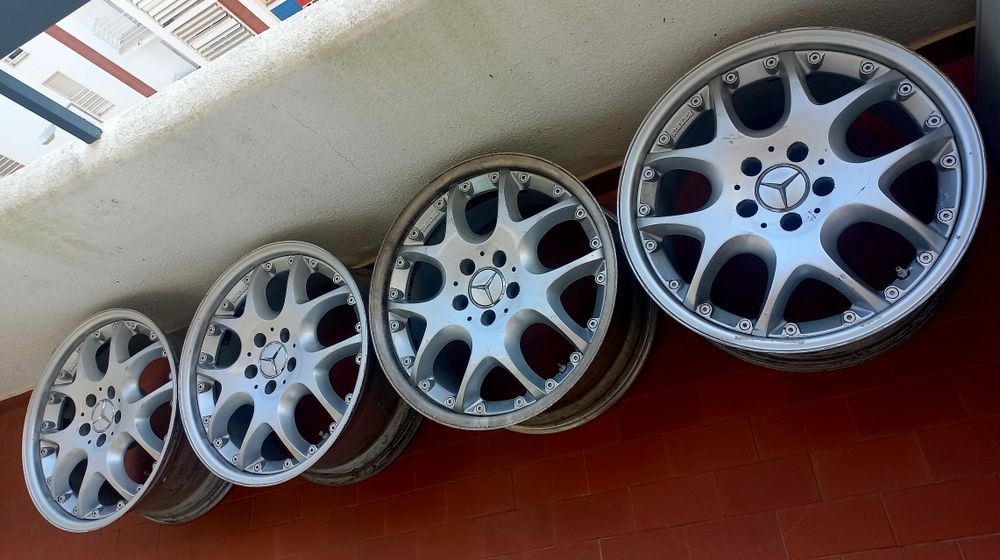 Jantes Mercedes-Benz Brabus Monoblock 5 Bi-Partidas R18 ET35 ORIGiNAL