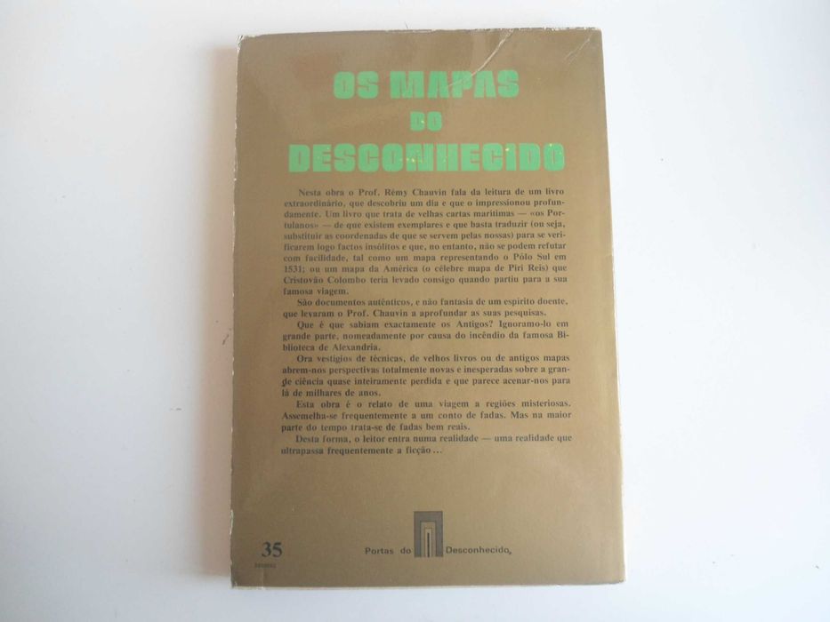 Os Mapas do Desconhecido por Rémy Chauvin