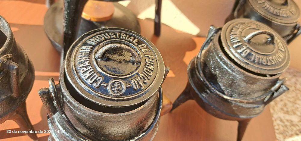 FONDUE Rustico em Ferro Fundido e único