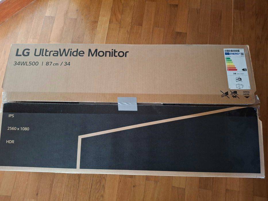 Monitor UltraWide LG 34WL500-B – Como Novo!