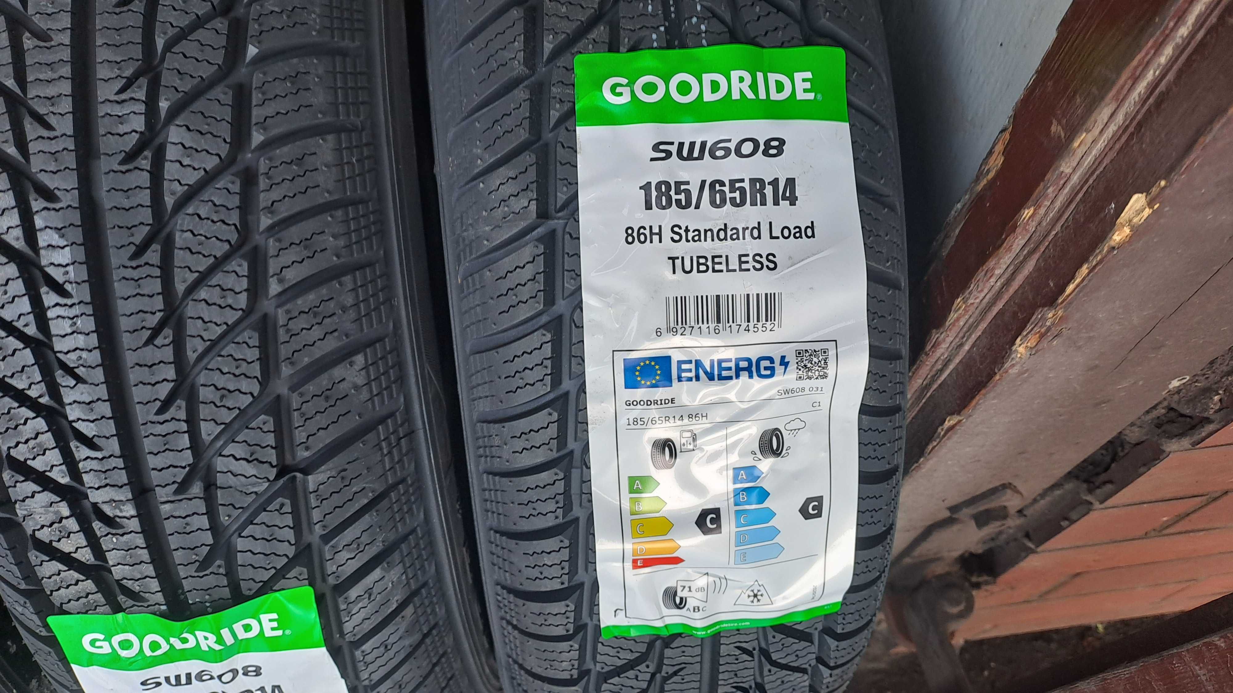 185/65r14 goodride nowe opony zimowe 2023r montaz w cenie