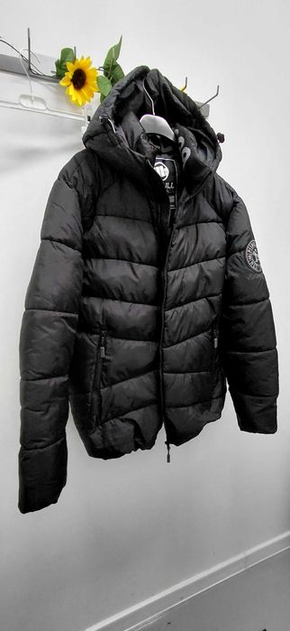 Męska zimowa puchowa kurtka Pitbull nowa bez metek xxl 137cm w klatce