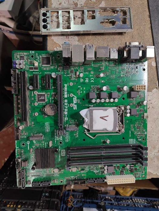 Материнська плата Asus Prime Q270M-C s1151, Intel Q270, PCI-Ex16