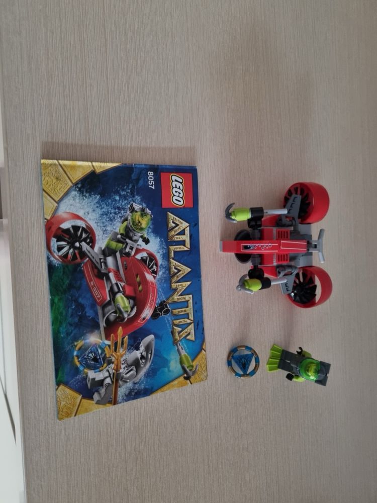 Zestawy lego 8057 i 8060 atlantis