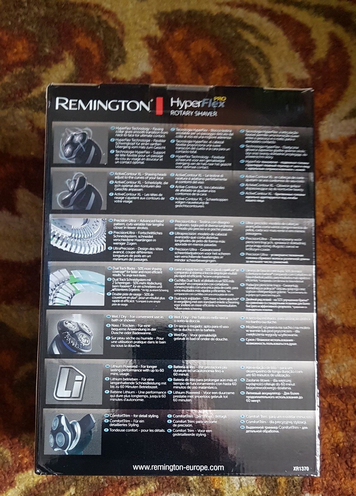 Golarka męska Remington Xr 1370 hyper Flex Pro