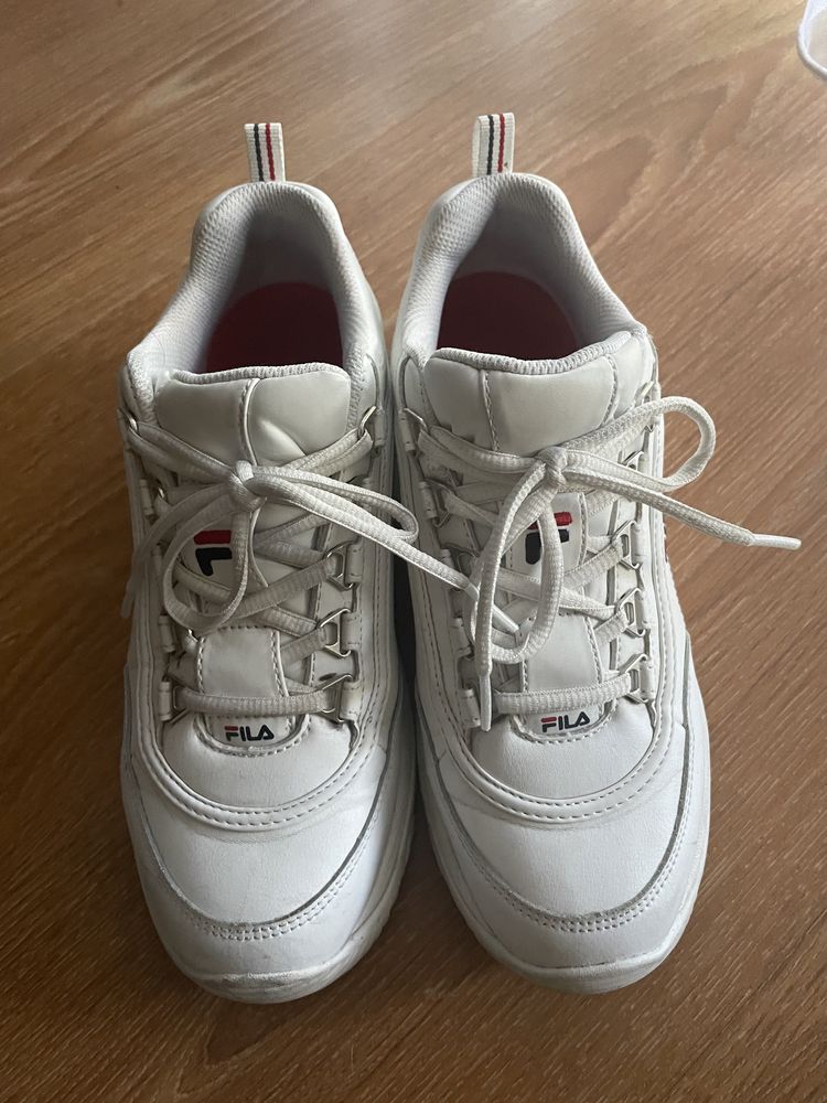 Adidasy buty Fila białe 39