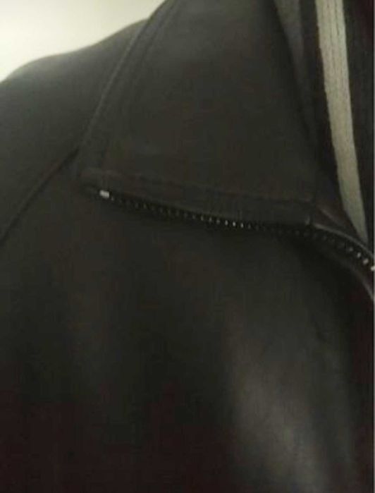 CALVIN KLEIN NOWA skórzana kurtka z metką