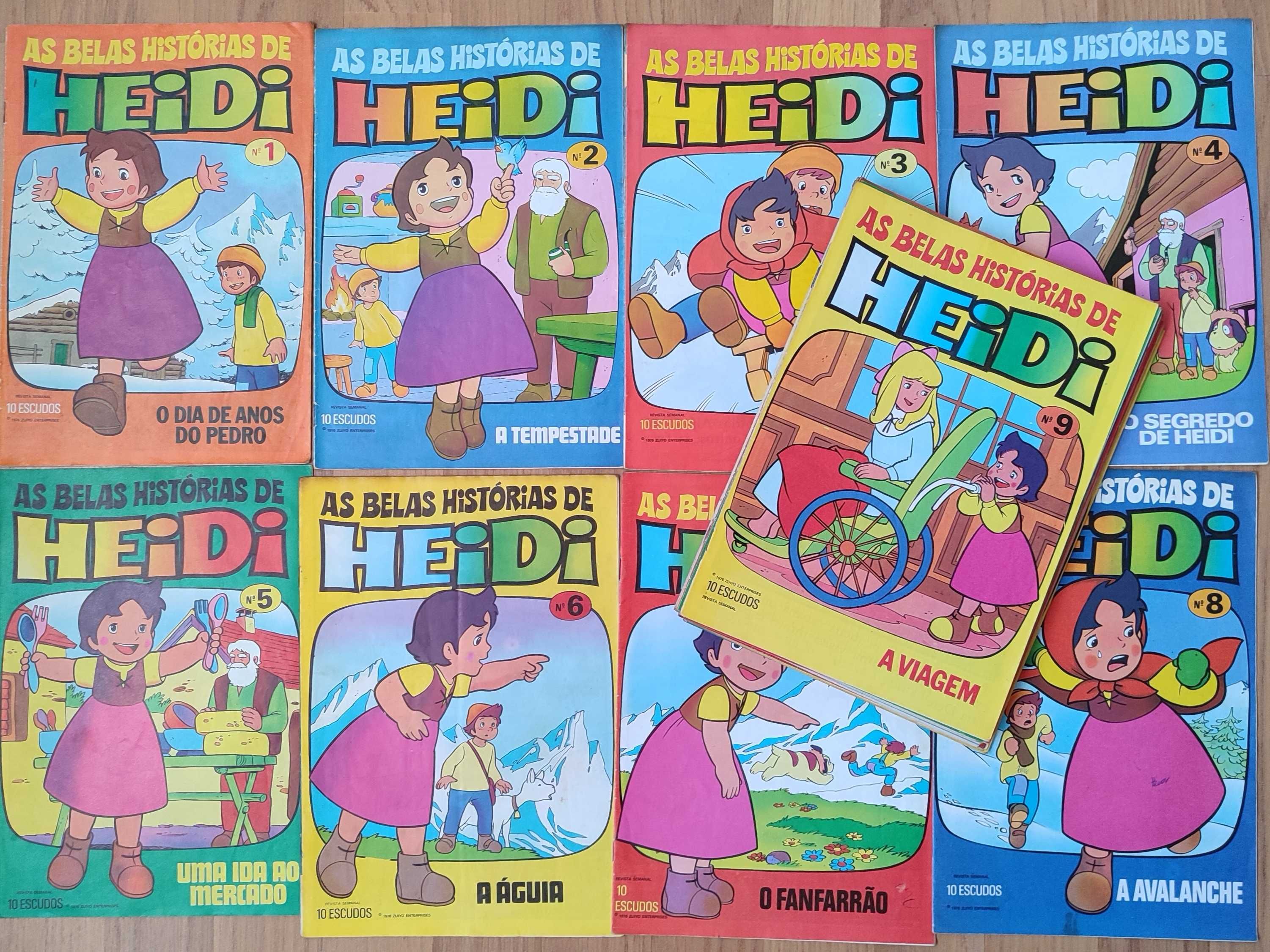Heidi - revistas infantis (1976)