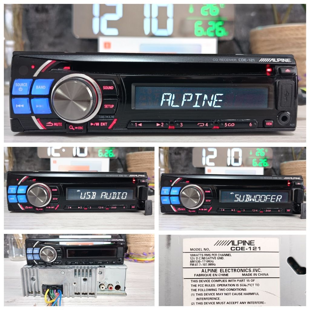 ///Alpine cde (Bluetooth)