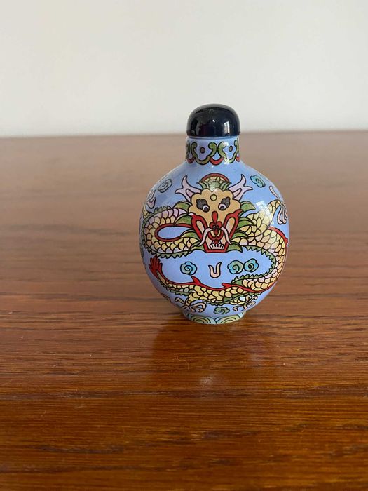 Frasco Azul de Rapé - Coleção Philae (Oferta de Portes)