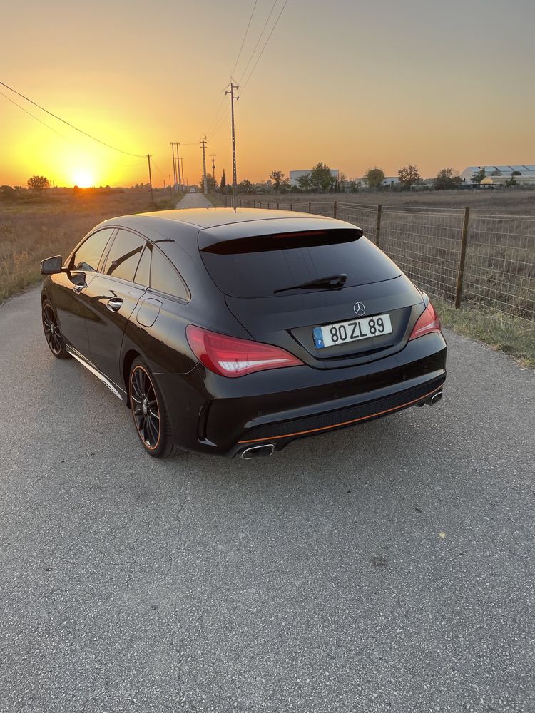 Mercedes-Benz Cla 220d orange art