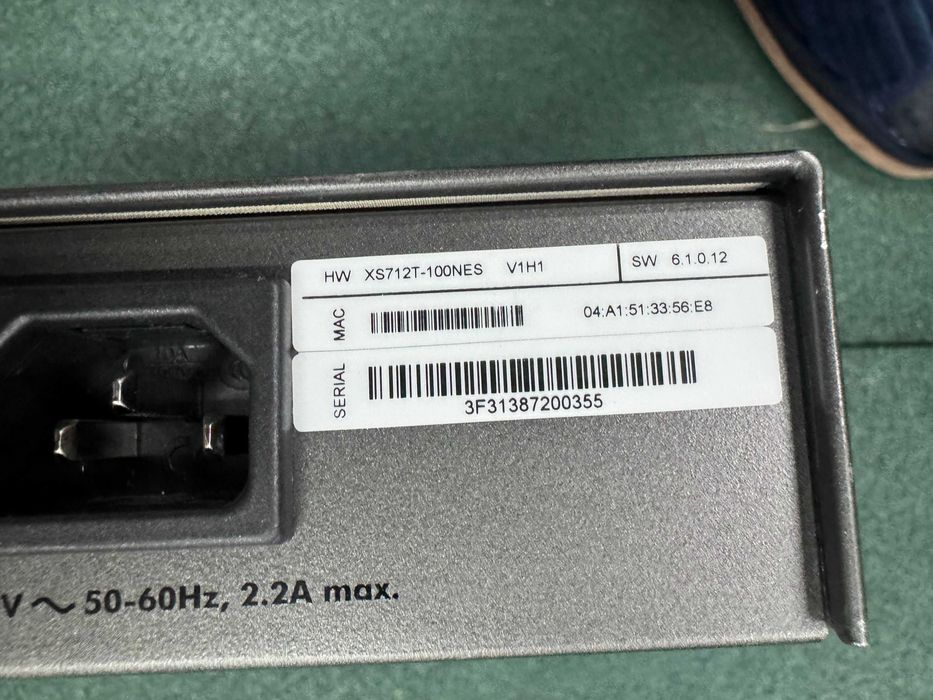 Продам Netgear XS712T Коммутатор управляемый 10gbe 10gbase-t