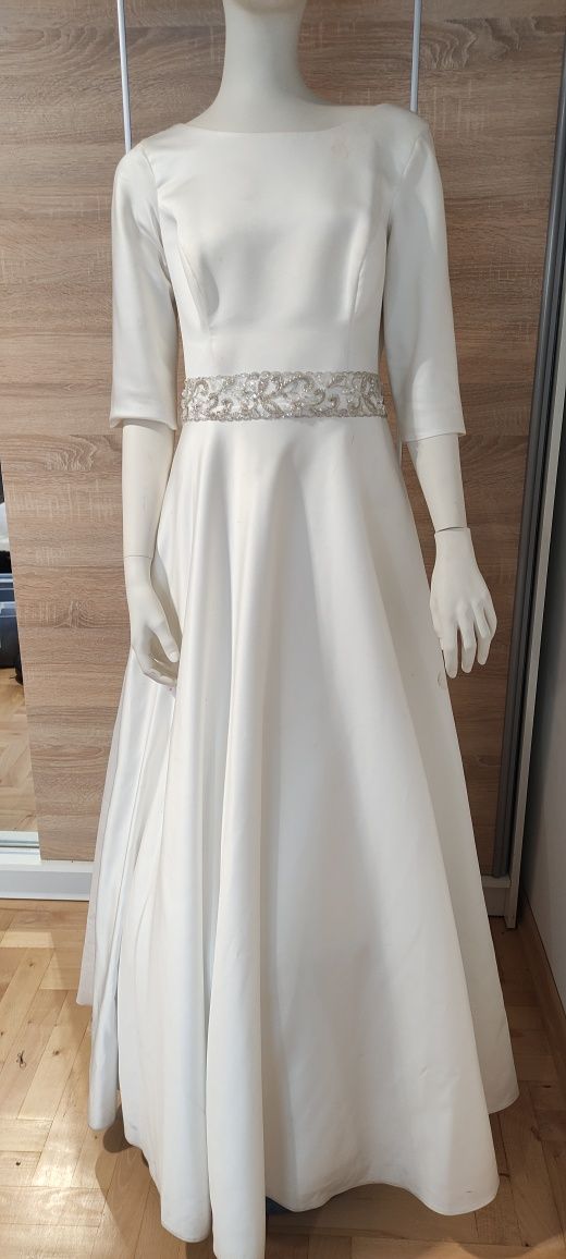 Suknia ślubna ecru rozmiar 38-40