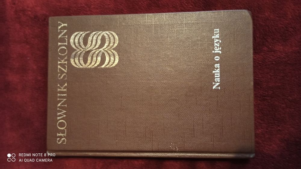 Słownik szkolny. Nauka o języku - J. Malczewski