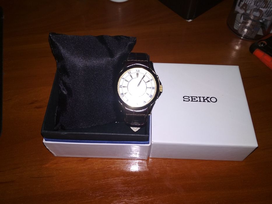 Продам часы Seiko Premier сапфировое стекло