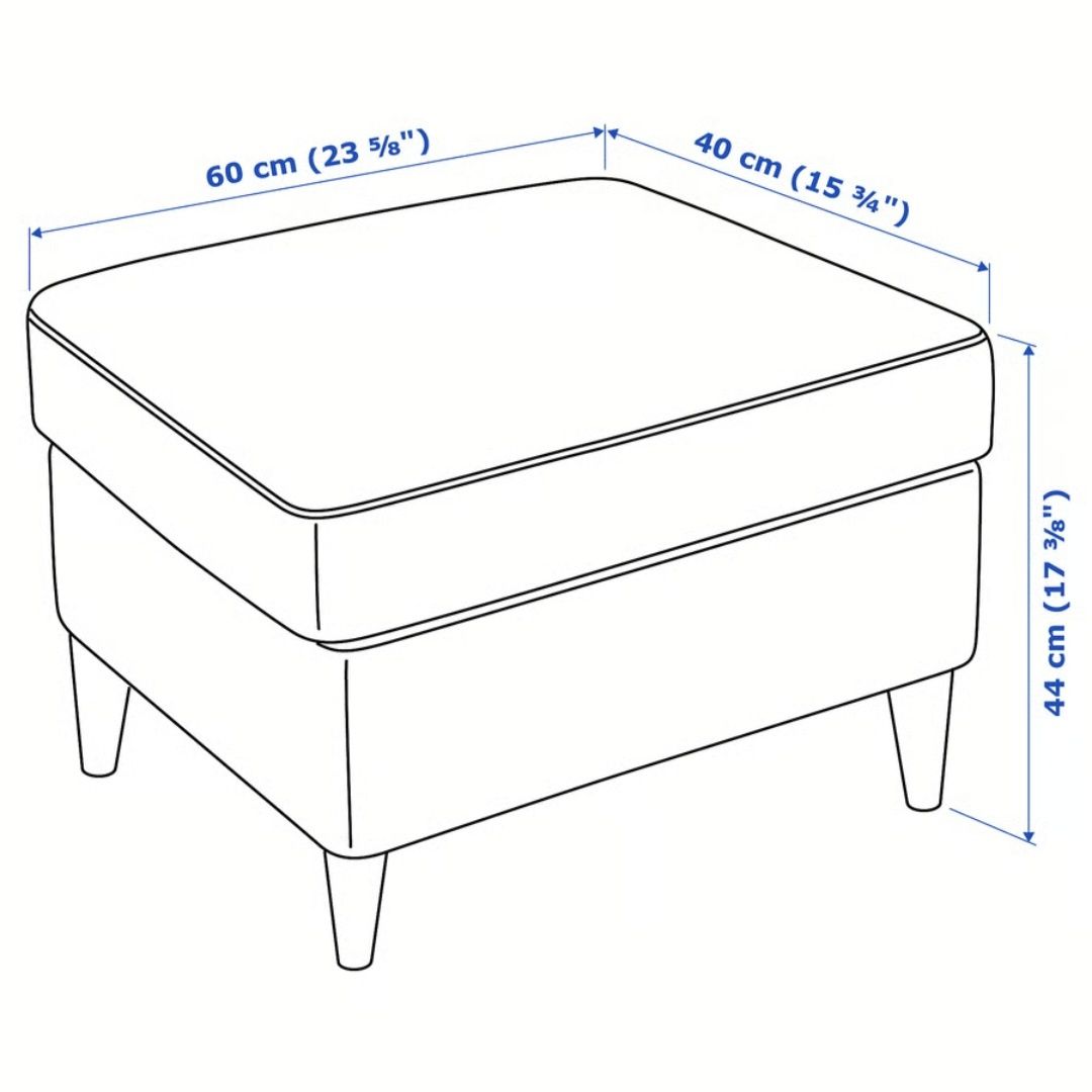 fotel ikea strandmon z podnóżkiem fotel uszak