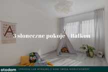3 słoneczne pok. w Policach | Balkon | Oddzielna kuchnia