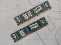 DDR1 2x256MB Kingston KVR400X64C3A/256