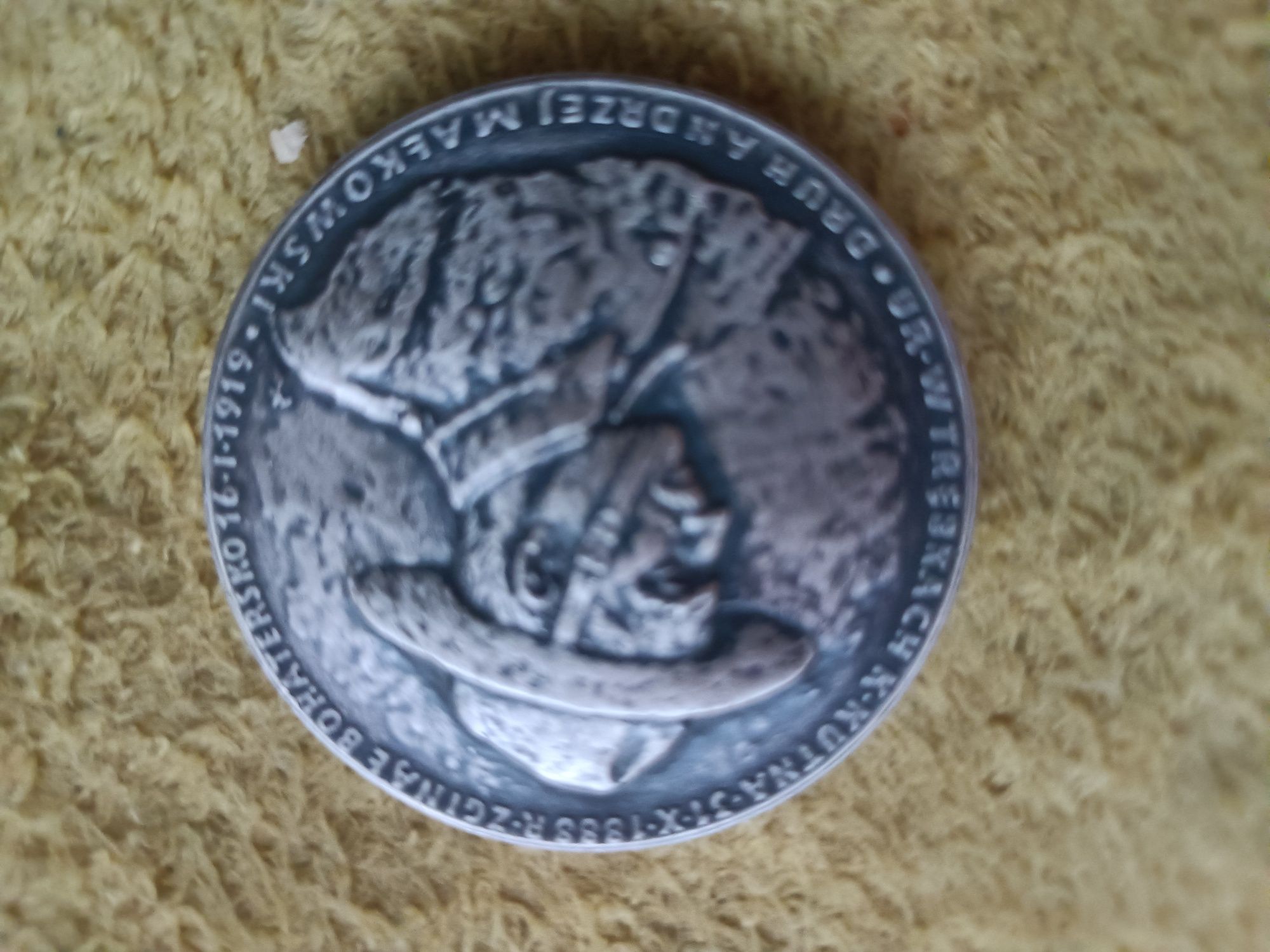 Medal twórcy harcerstwa polskiego ziemia kutnowska  A.Małkowski