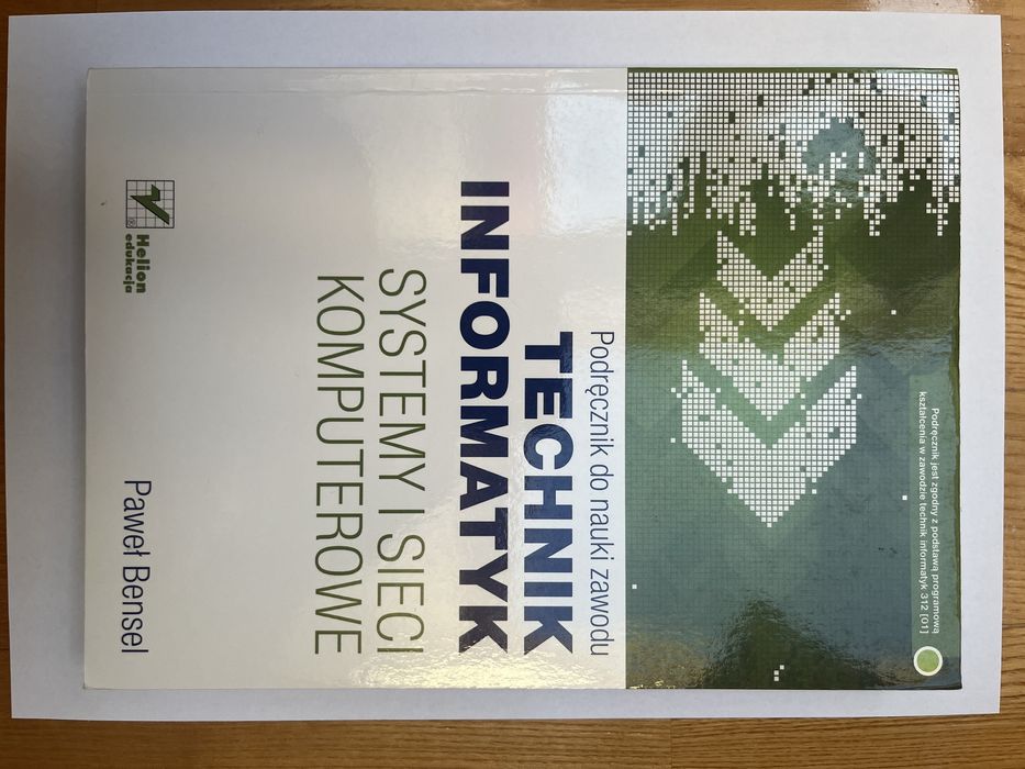 Technik informatyk systemy i sieci komputerowe helion bensel