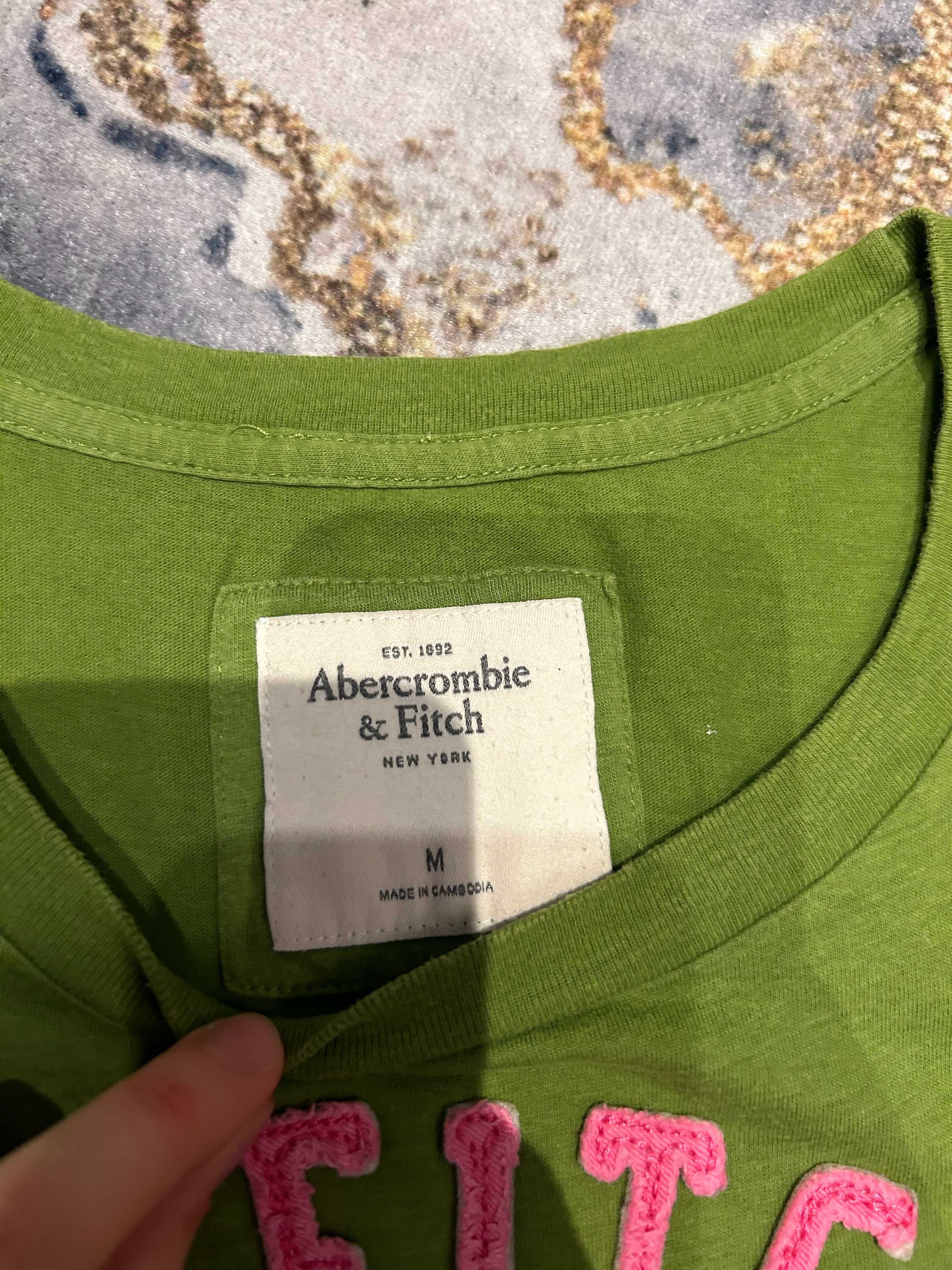 Abercrombie & Fitch _ Koszulka t-shirt S/M _ 100% bawełna