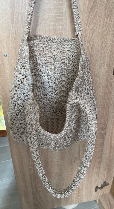 Велика пляжна сумка ручної роботи