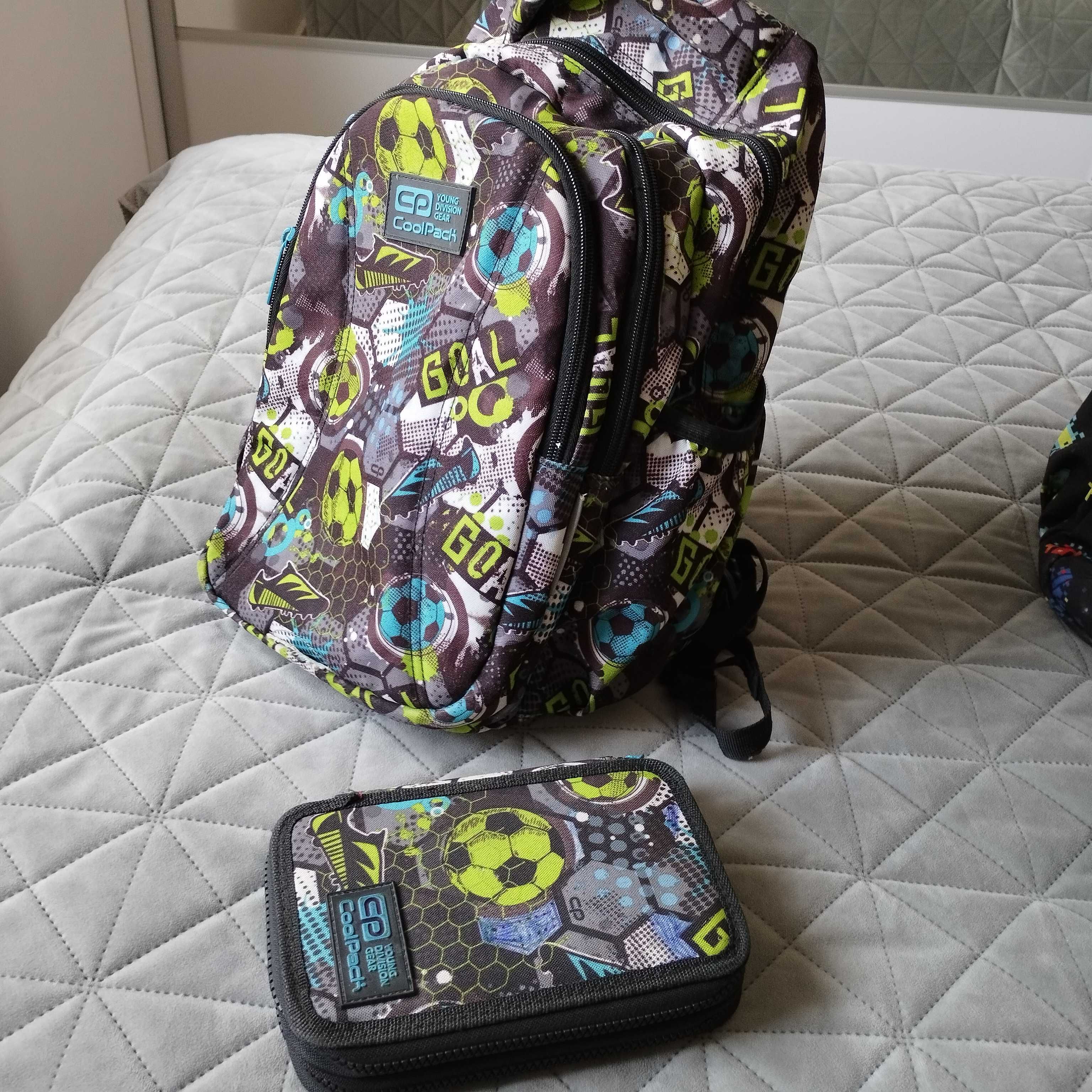 Plecak Cool Pack bdb stan +piórnik 2 wzory