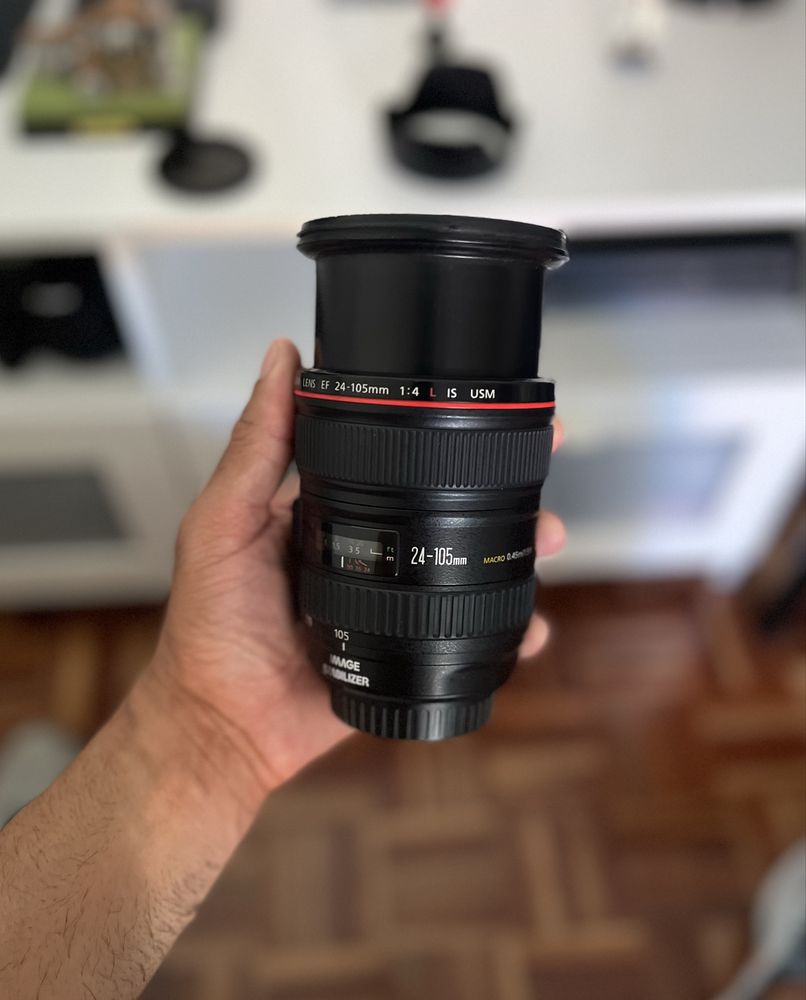 Vendo lente 24-105 série L Canon