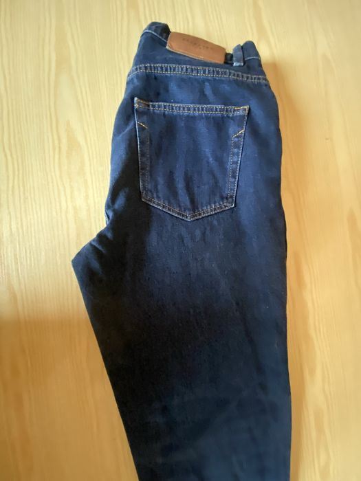 Spodnie Selected femme mom fit
